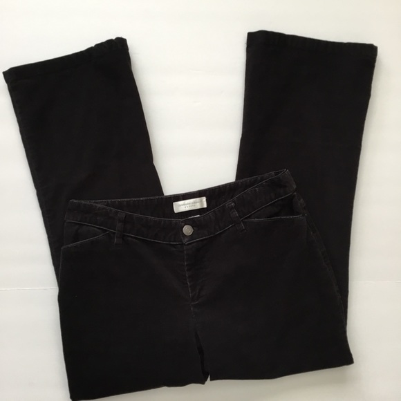 Christopher & Banks Women’s Corduroy Pants Black Size 4P Petite - Picture 1 of 9